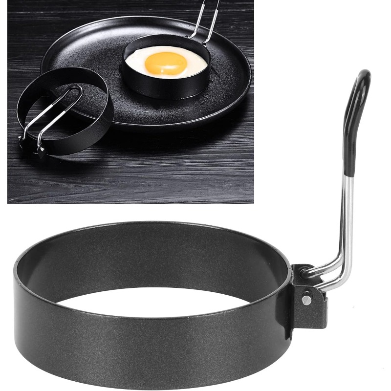 Egg Waffle Pan - Egg Ring Mold Stainless Steel Non-Stick