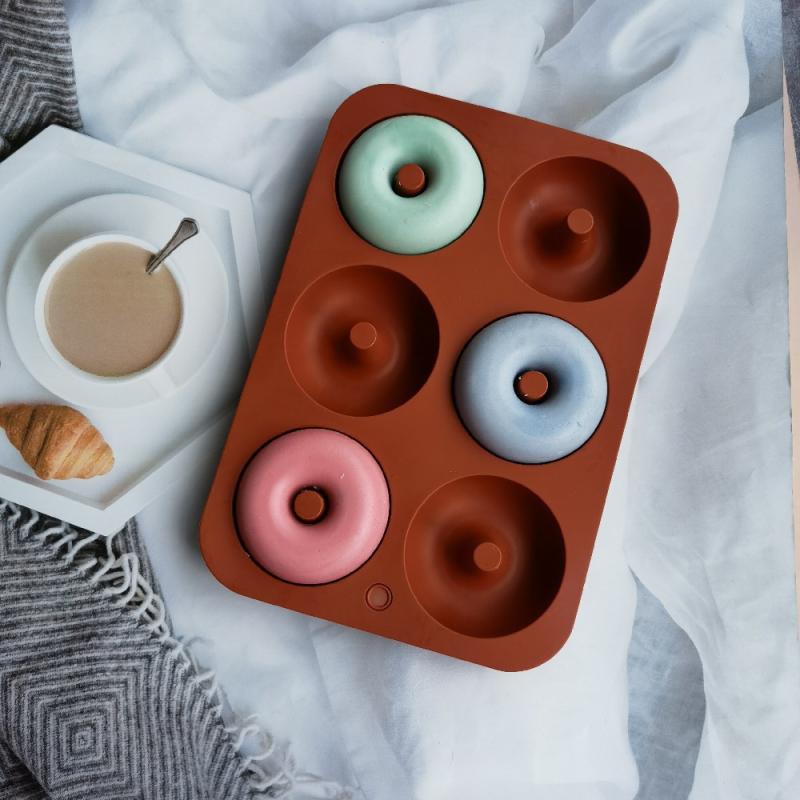 New#6 Holes Silicone Donut Mol - Donut Mold Silicone review and price