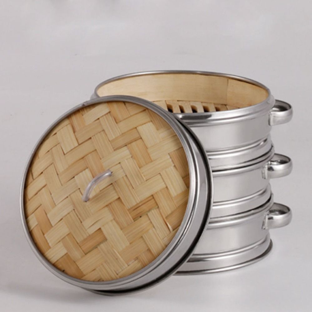 Round Dim Sum Cooking Tool Sta - Bao Steamer Bamboo review and price