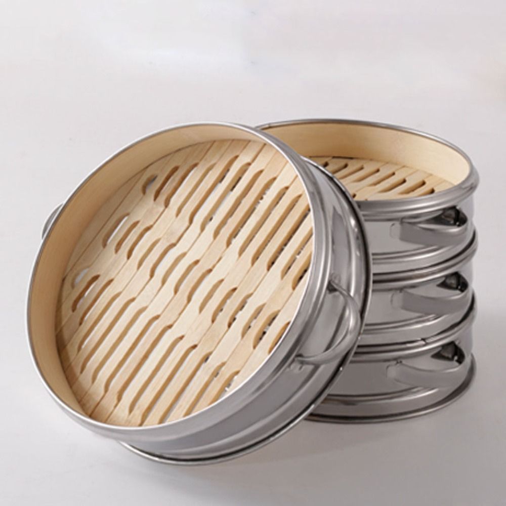 Round Dim Sum Cooking Tool Sta - Bao Steamer Bamboo review and price