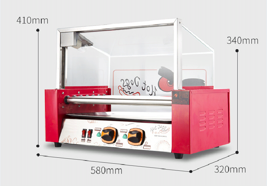 Commercial Electric Hot Dog Ma - Hot Dog Press review and price