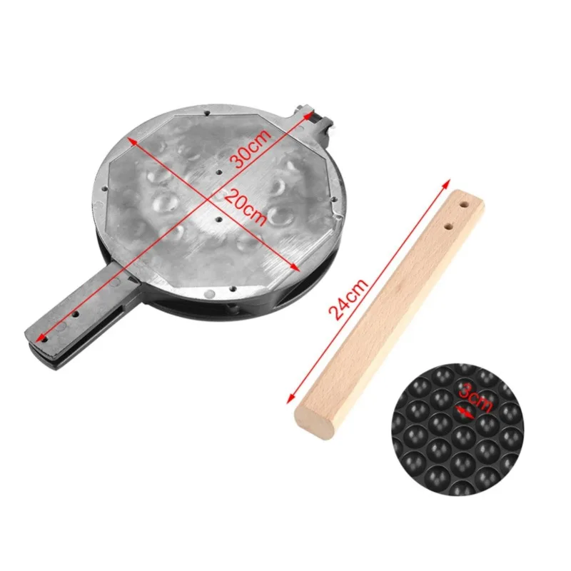 QQ Egg Puff Maker Home LPG Gas - Egg Waffle Pan review and price