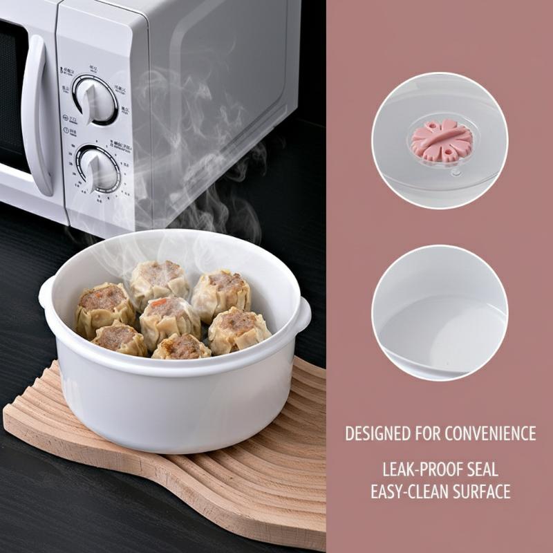 Microwave Rice Cooker & Steame - Bao Steamer Bamboo review and price